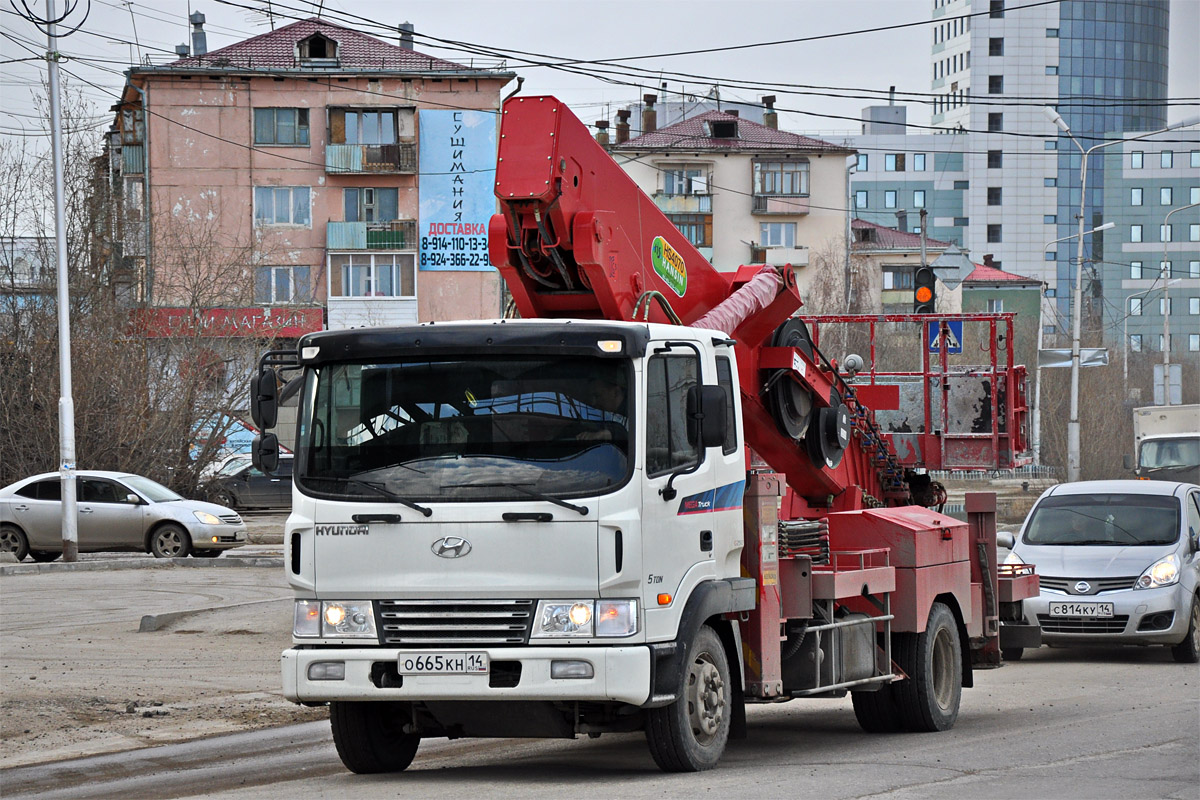 Саха (Якутия), № О 665 КН 14 — Hyundai Mega Truck HD120