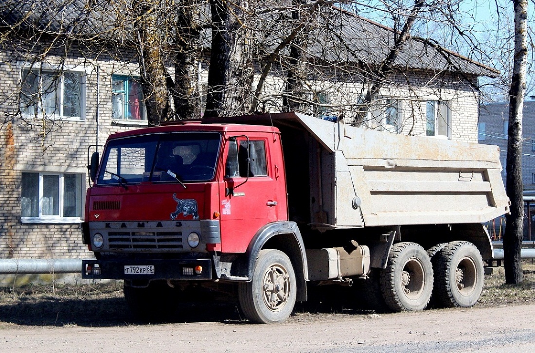 Псковская область, № Т 792 КР 60 — КамАЗ-55111 [551110]