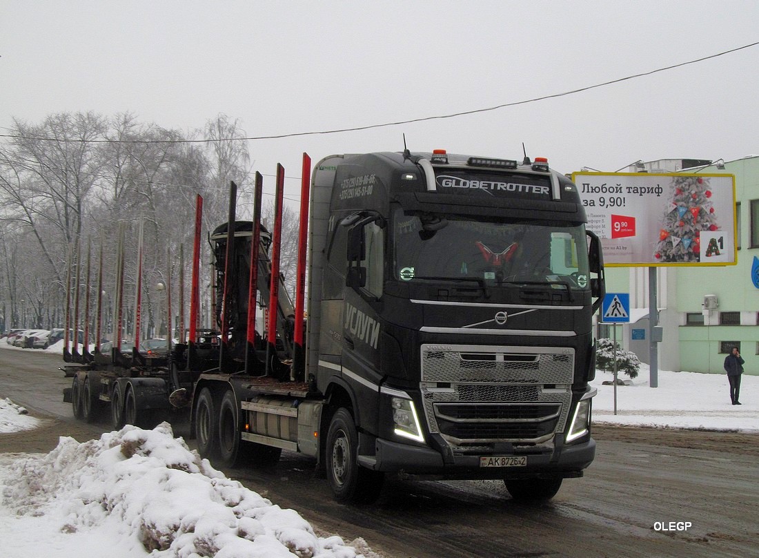 Витебская область, № АК 8726-2 — Volvo ('2012) FH.500