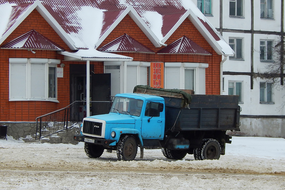 Белгородская область, № К 958 СК 31 — ГАЗ-33072