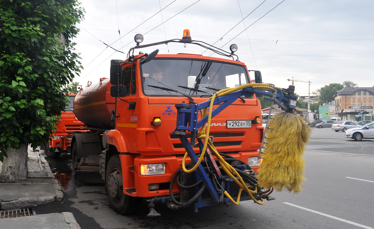 Омская область, № У 292 ВУ 55 — КамАЗ-53605-A5(48)