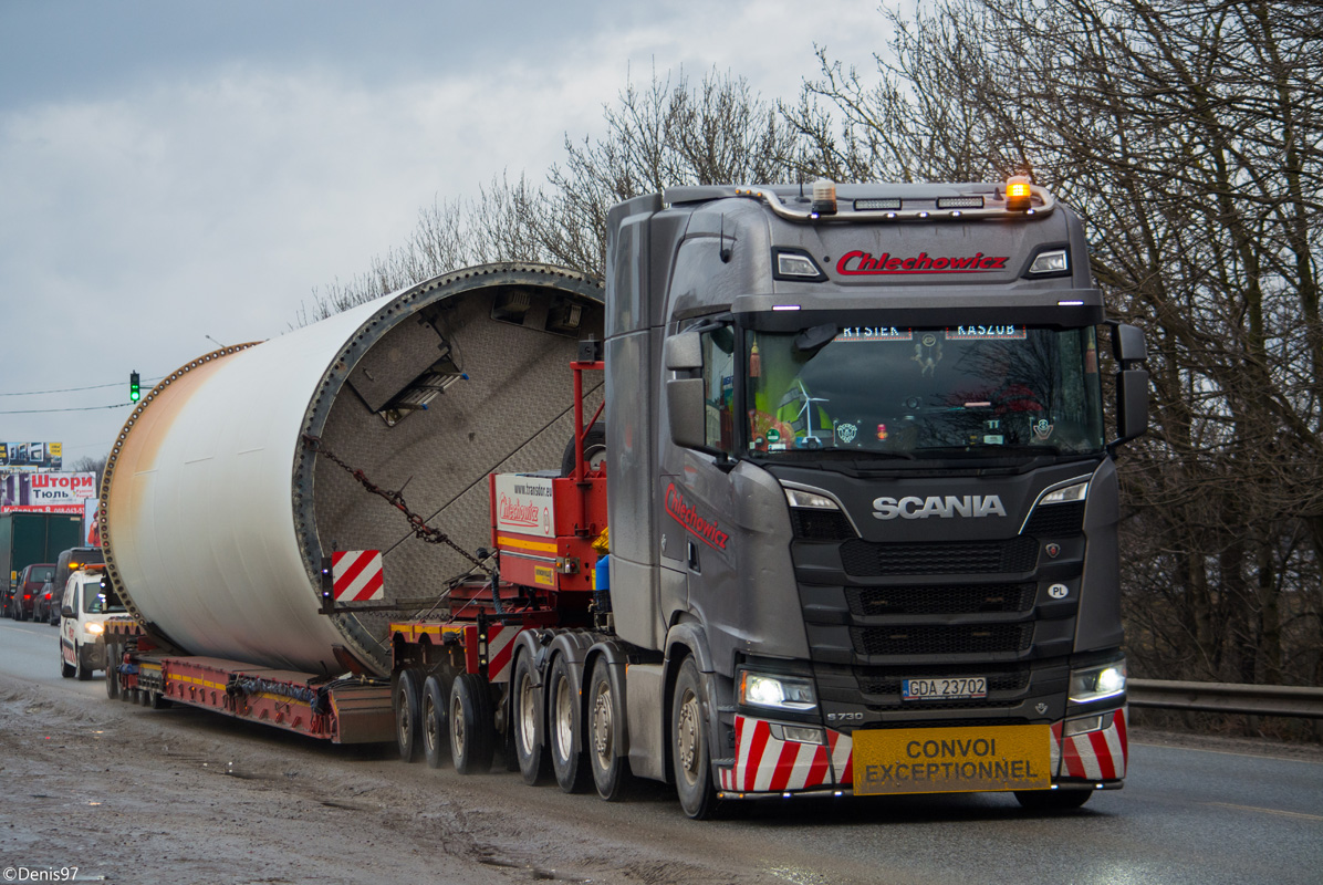 Польша, № GDA 23702 — Scania ('2016) S730