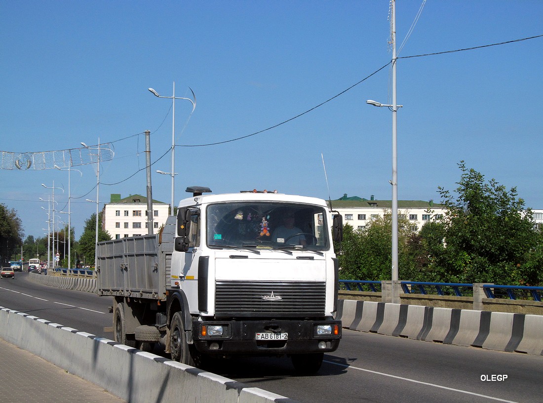 Витебская область, № АВ 6181-2 — МАЗ-5336 (общая модель)