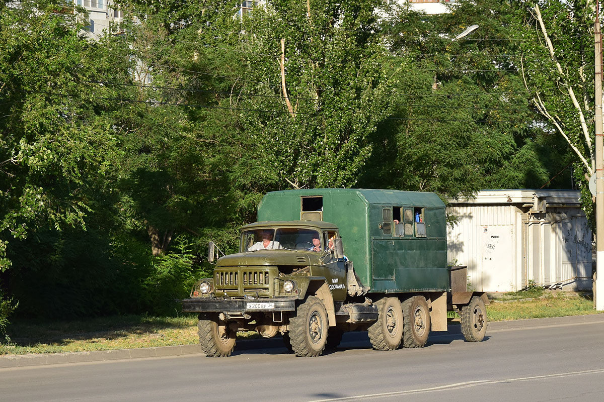 Волгоградская область, № Х 200 ВР 34 — ЗИЛ-131А