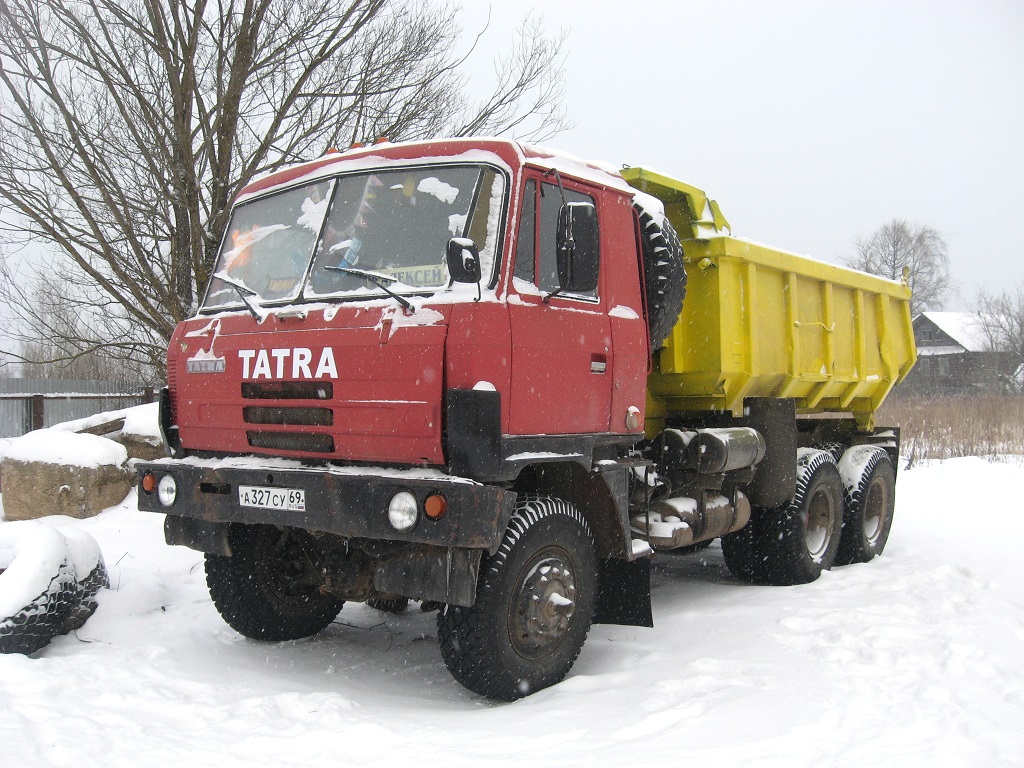 Тверская область, № А 327 СУ 69 — Tatra 815 S1