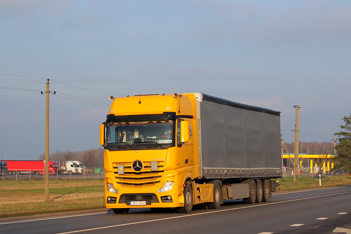 Эстония, № 353 HDH — Mercedes-Benz Actros ('2011) 1842