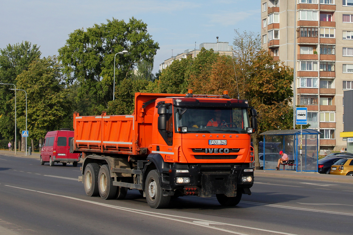 Литва, № FOU 342 — IVECO Trakker ('2007)