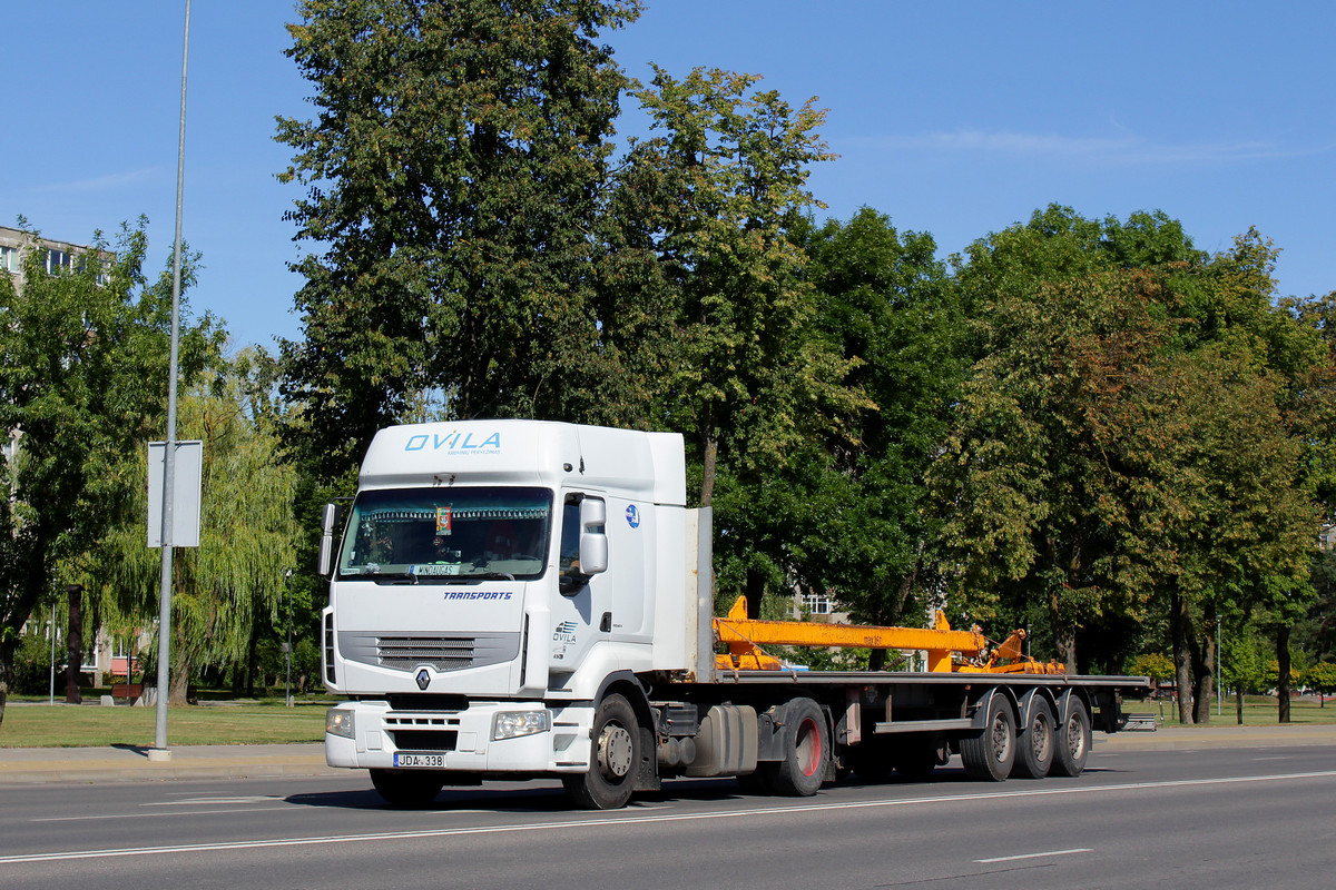 Литва, № JDA 338 — Renault Premium ('2006)