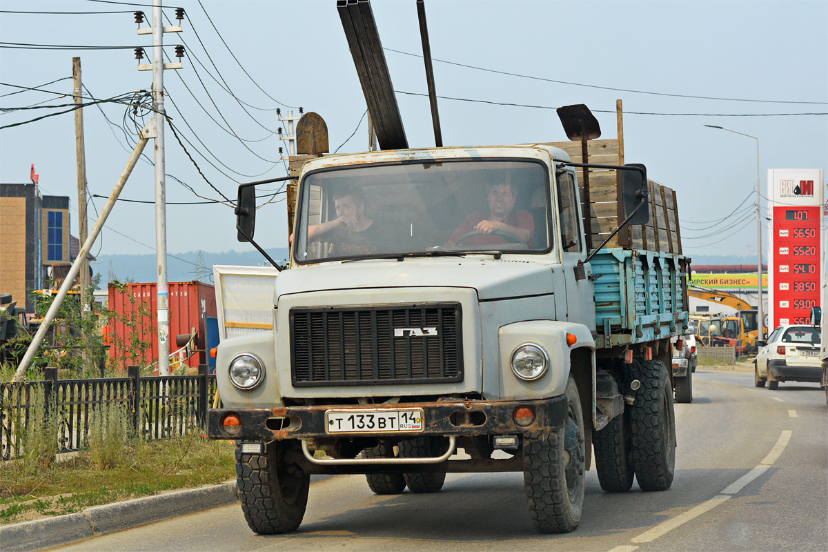 Саха (Якутия), № Т 133 ВТ 14 — ГАЗ-3307