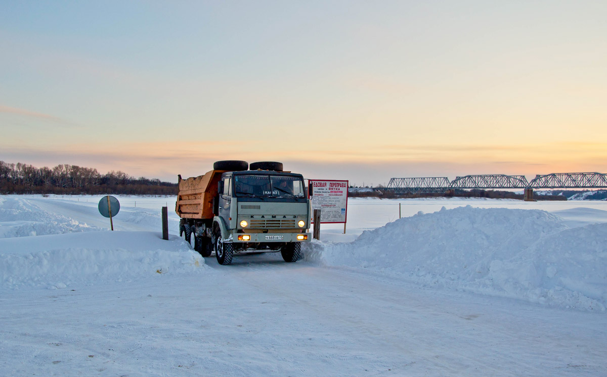 Кировская область, № К 668 ОВ 43 — КамАЗ-55111 [551110]