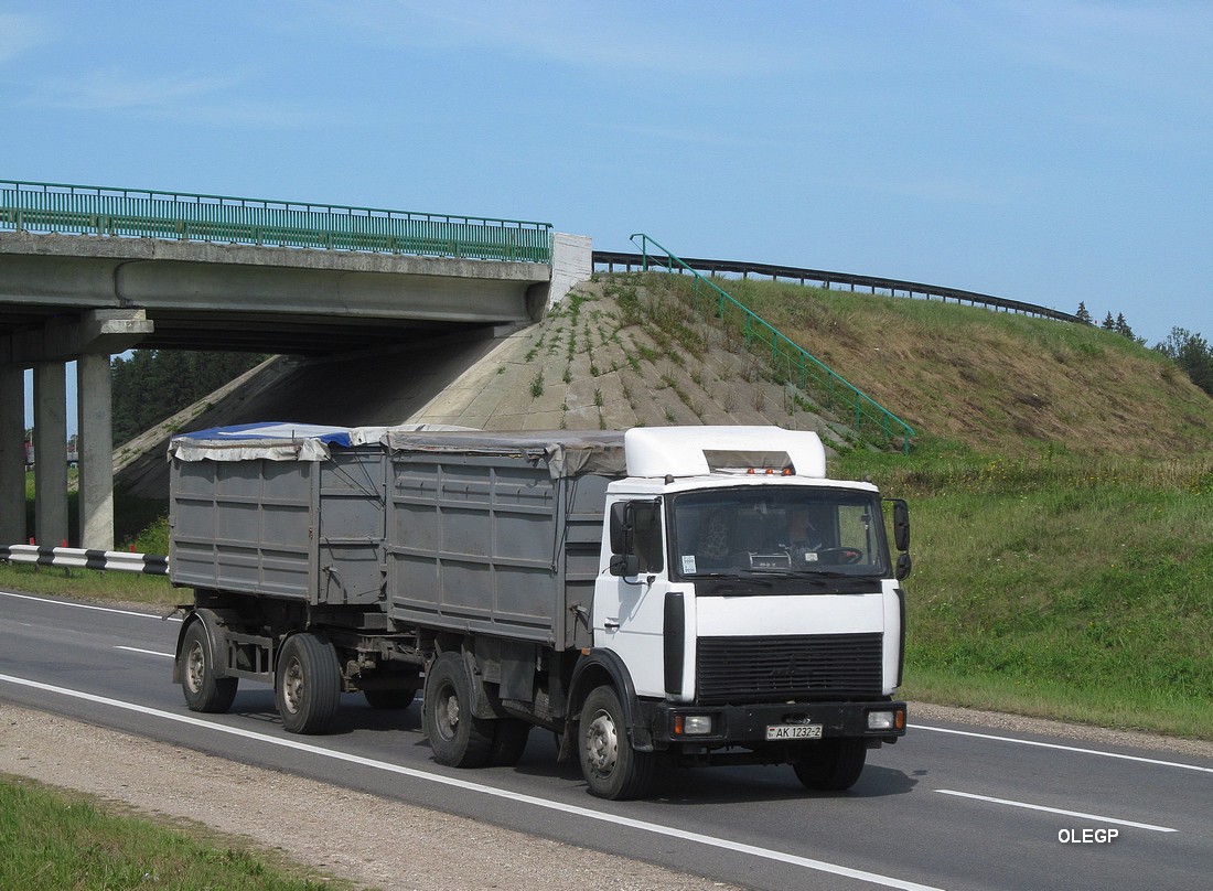 Витебская область, № АК 1232-2 — МАЗ-5551 (общая модель)