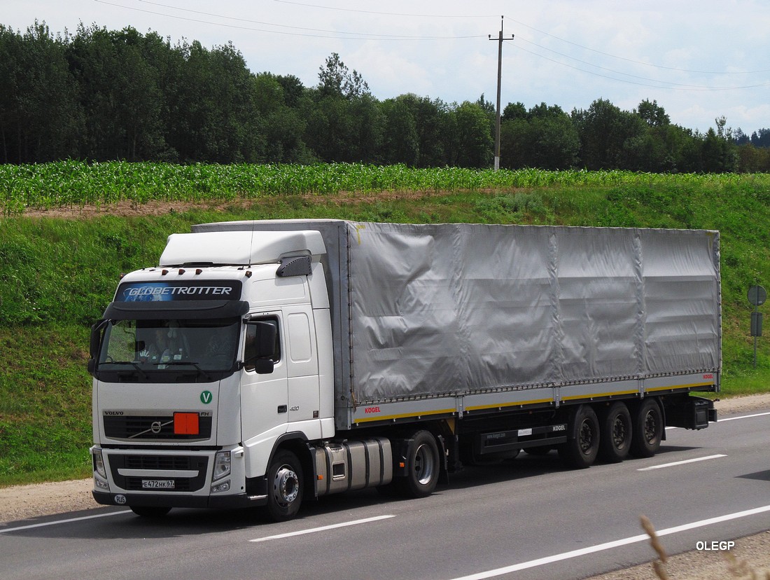 Смоленская область, № Е 472 НК 67 — Volvo ('2008) FH.420