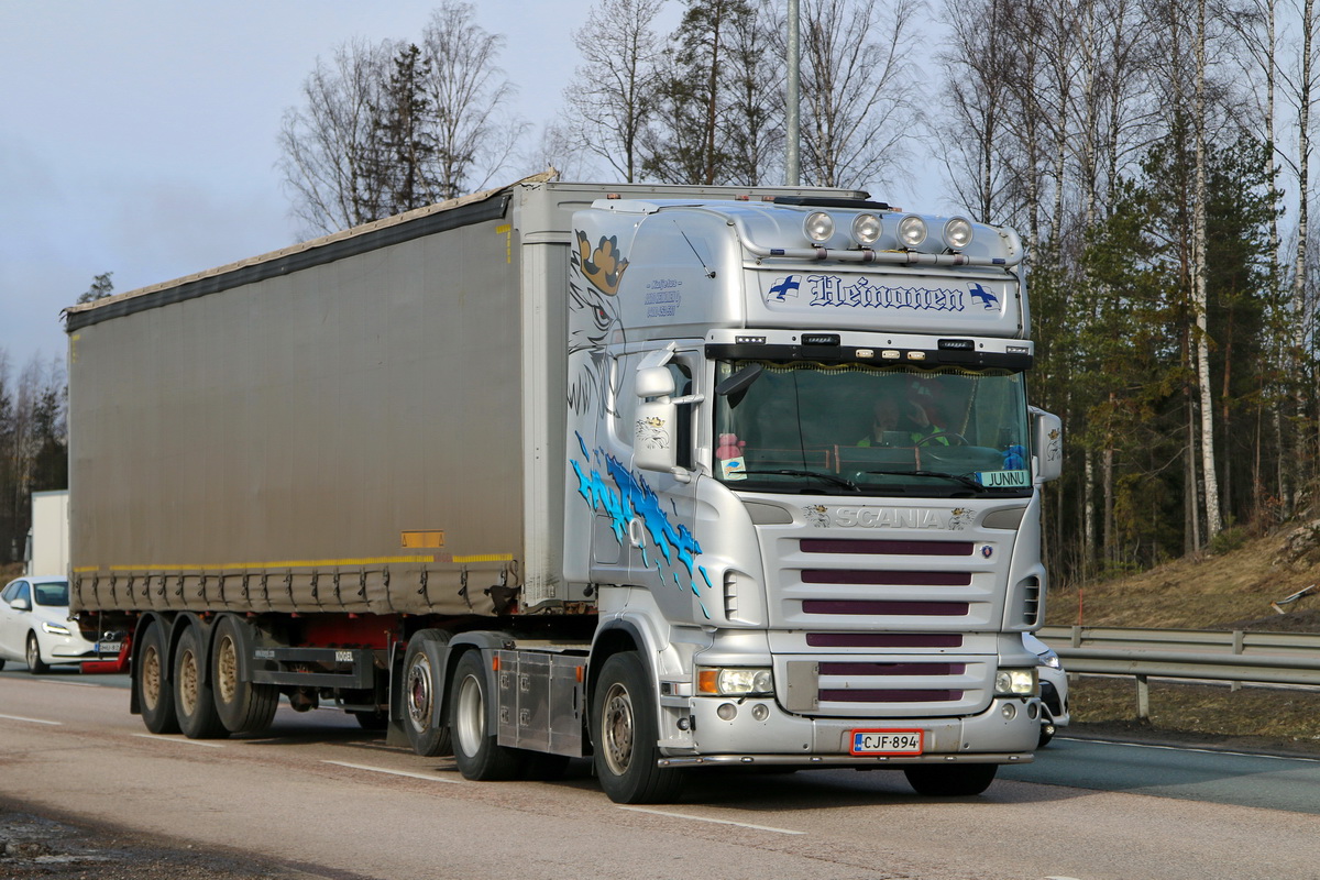 Финляндия, № CJF-894 — Scania ('2004, общая модель)