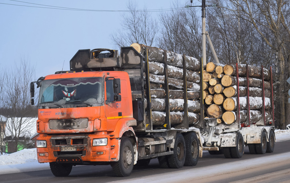 Тверская область, № Р 565 СК 69 — КамАЗ-6580-T5