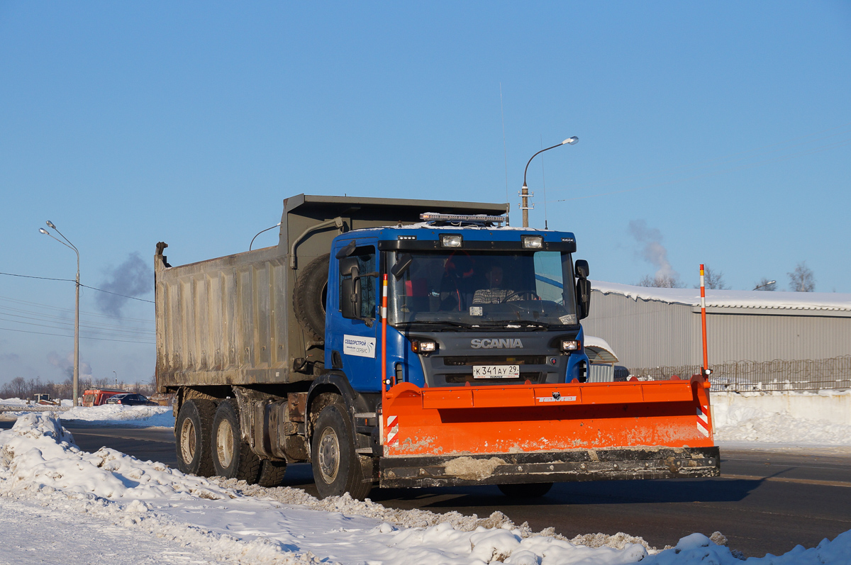 Архангельская область, № К 341 АУ 29 — Scania ('2011) P380