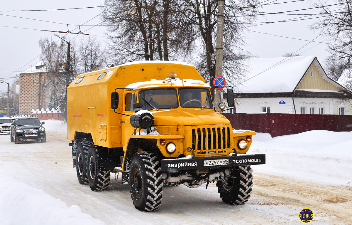 Калужская область, № Е 229 ОЕ 40 — Урал-4320-10