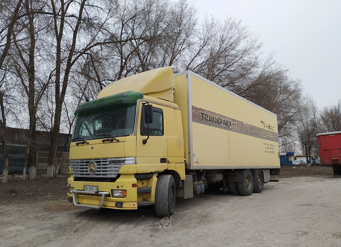 Донецкая область, № АН 1040 ІА — Mercedes-Benz Actros ('1997) 2543