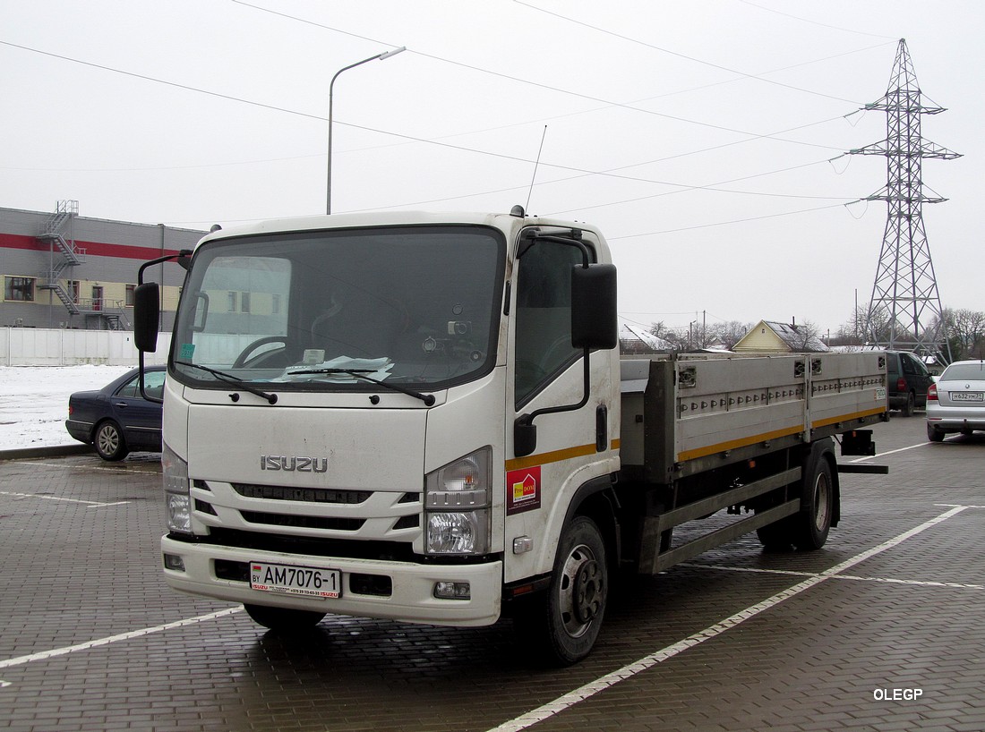 Брестская область, № АМ 7076-1 — Isuzu (общая модель)