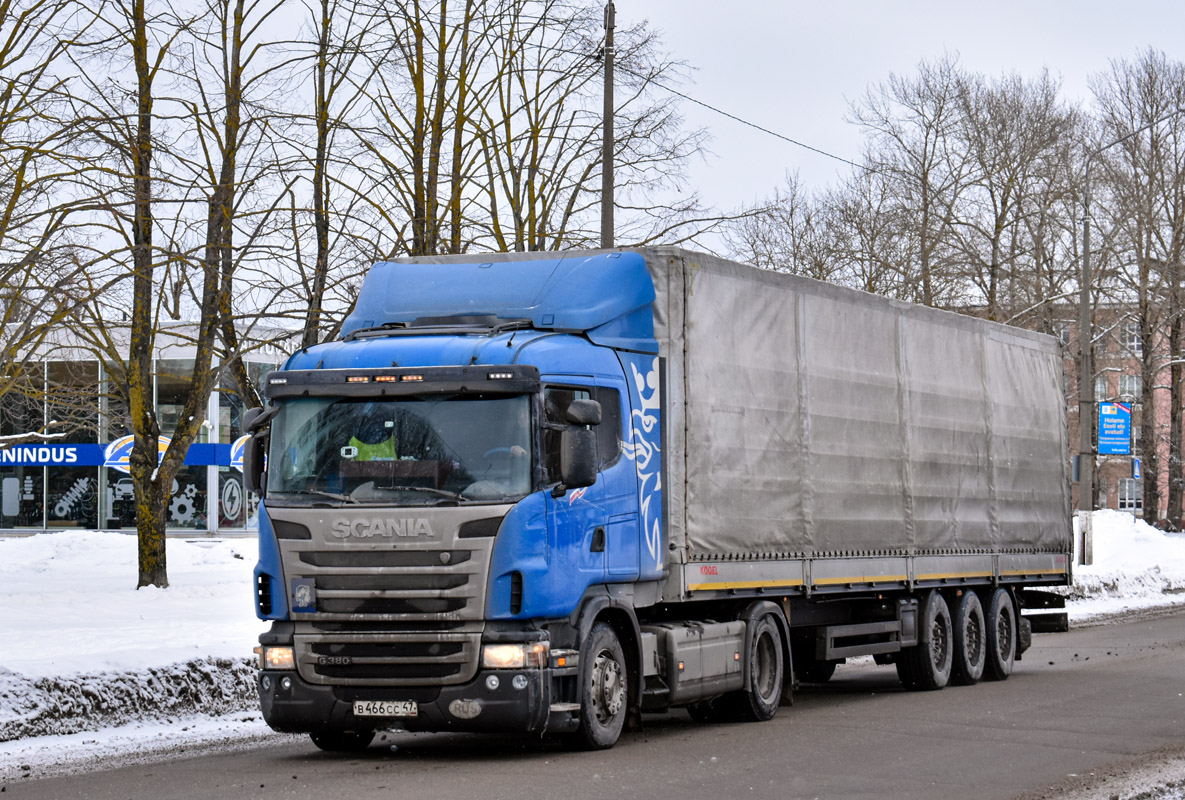 Ленинградская область, № В 466 СС 47 — Scania ('2009) G380