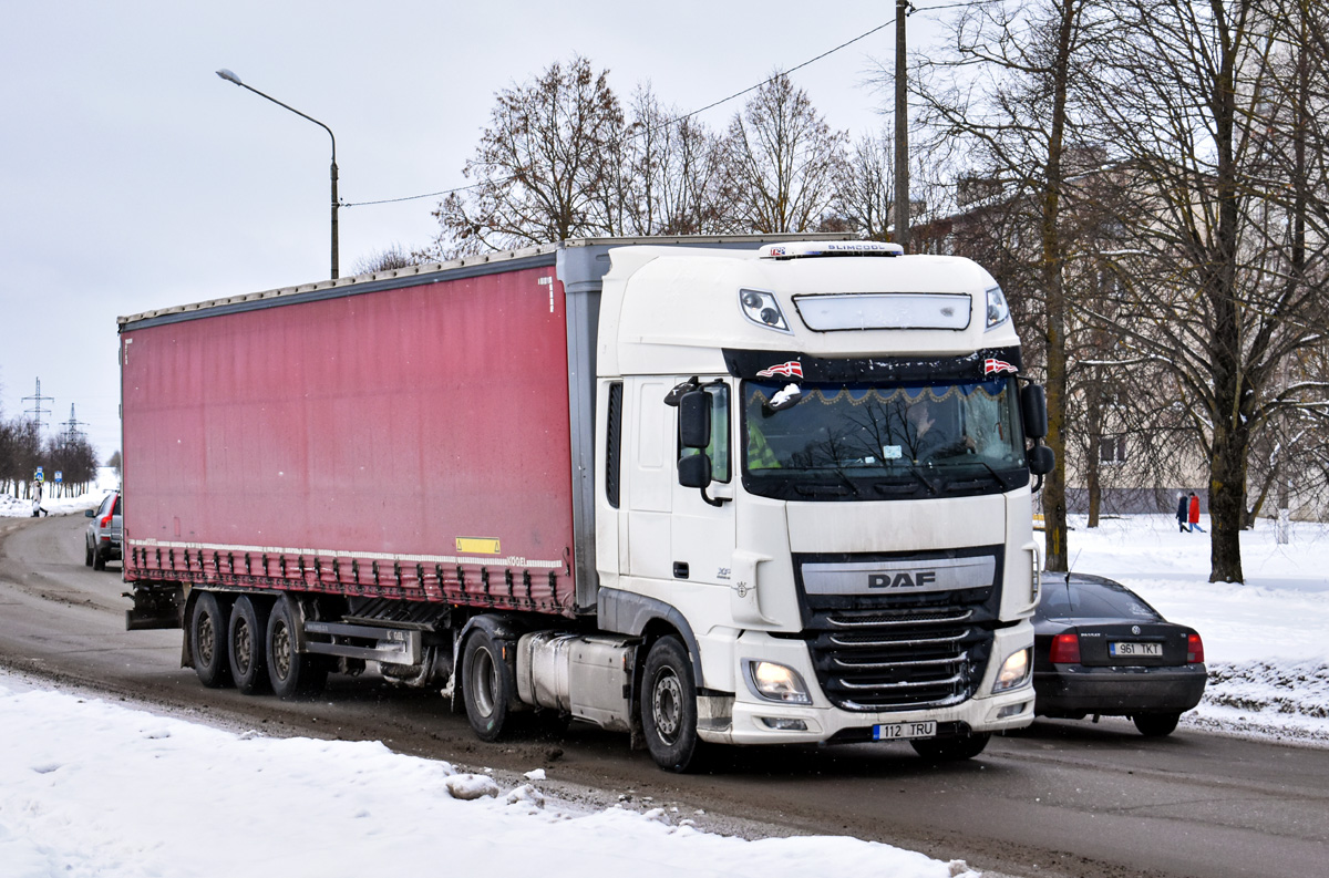 Эстония, № 112 TRU — DAF XF Euro6 FT