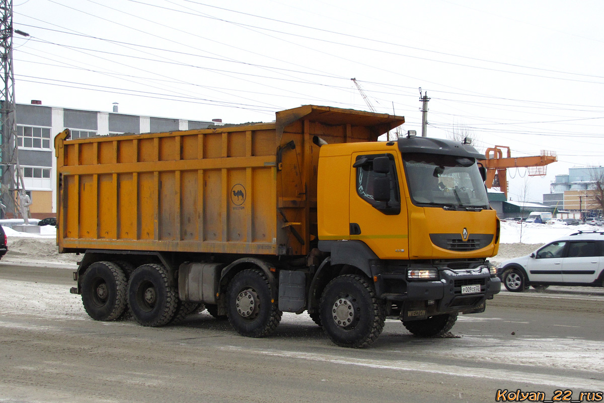 Алтайский край, № Р 009 СЕ 22 — Renault Kerax