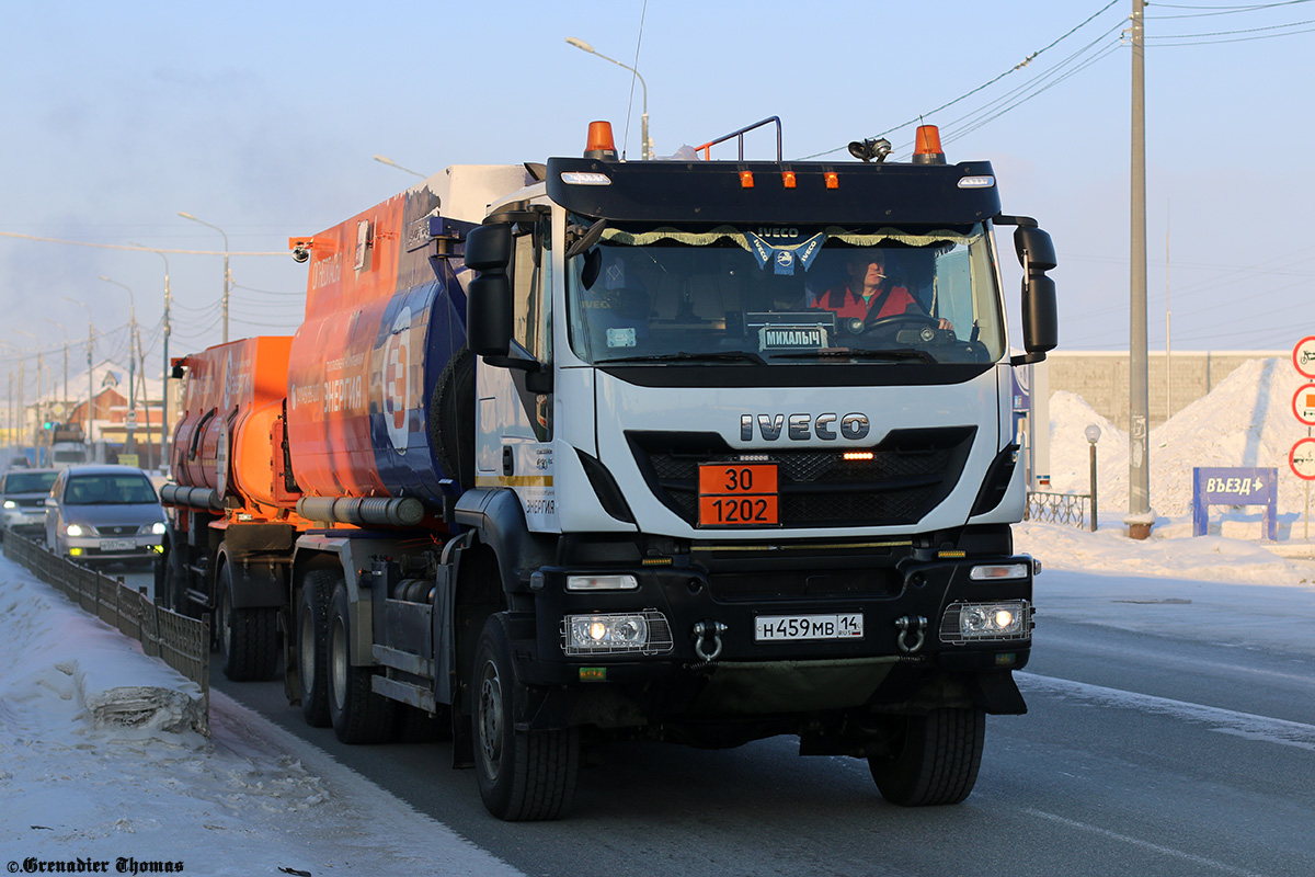 Саха (Якутия), № Н 459 МВ 14 — IVECO-AMT Trakker ('2013)