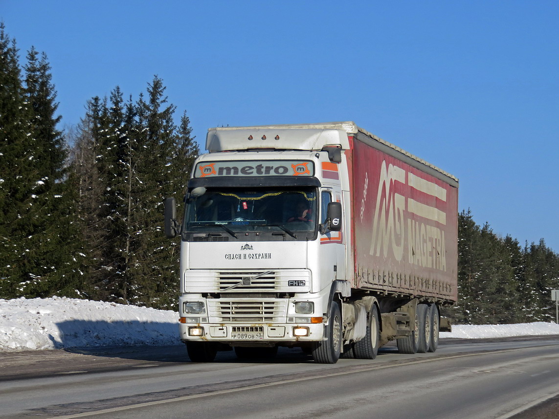 Кировская область, № Р 089 ОВ 43 — Volvo ('1993) FH12.420