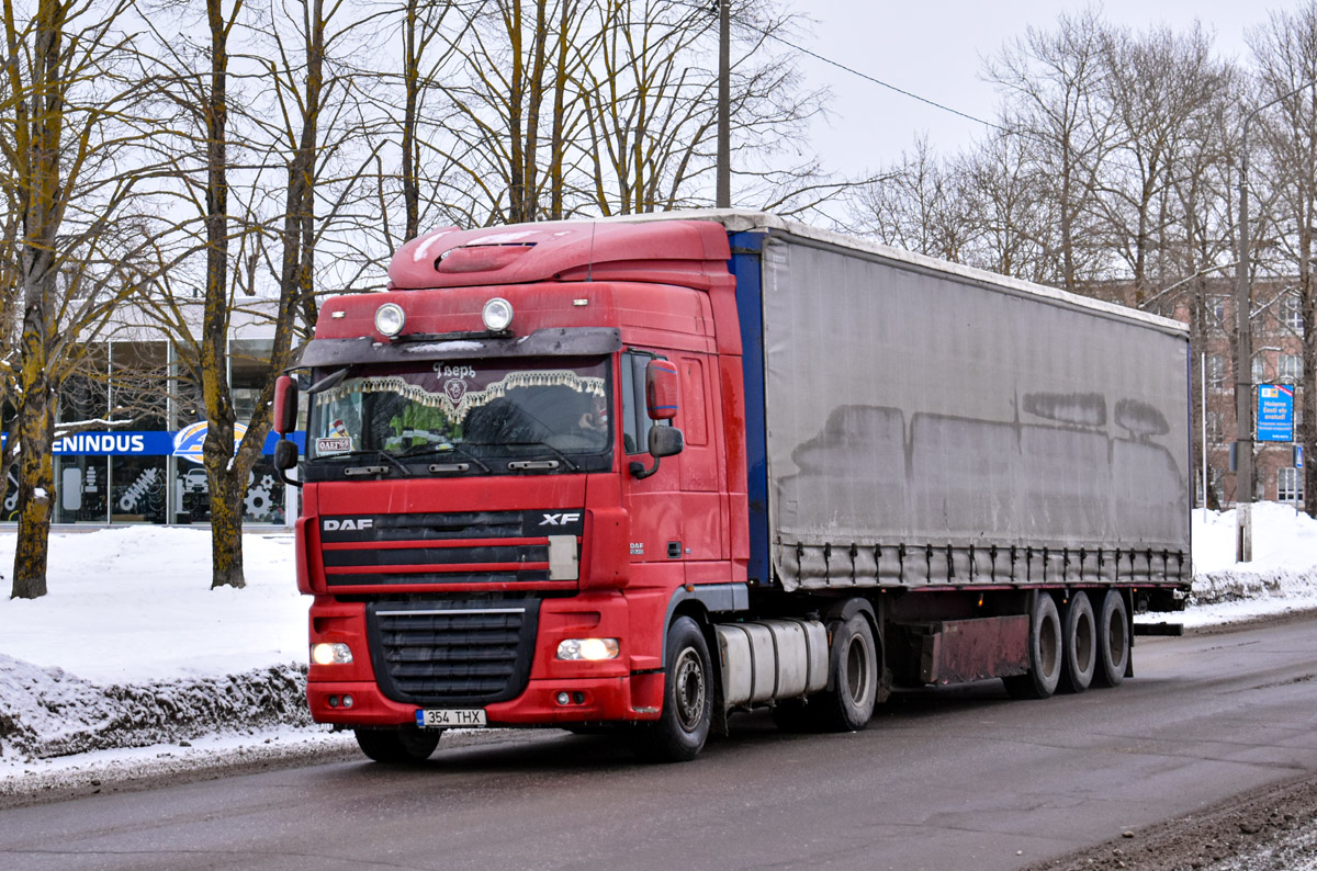 Эстония, № 354 THX — DAF XF105 FT