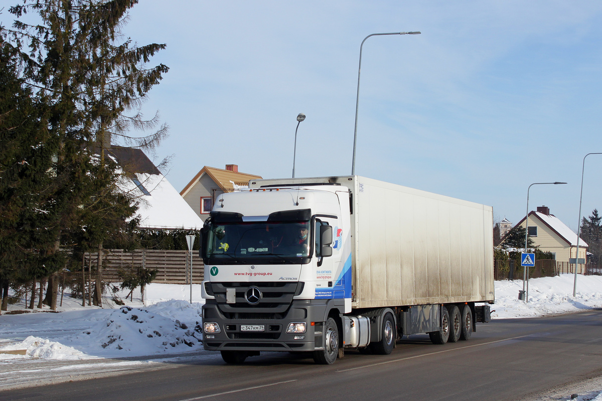 Калининградская область, № С 347 КМ 39 — Mercedes-Benz Actros ('2009) 1844