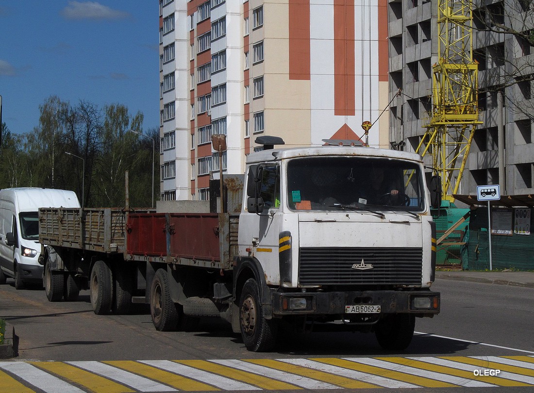 Витебская область, № АВ 5062-2 — МАЗ-5336 (общая модель)