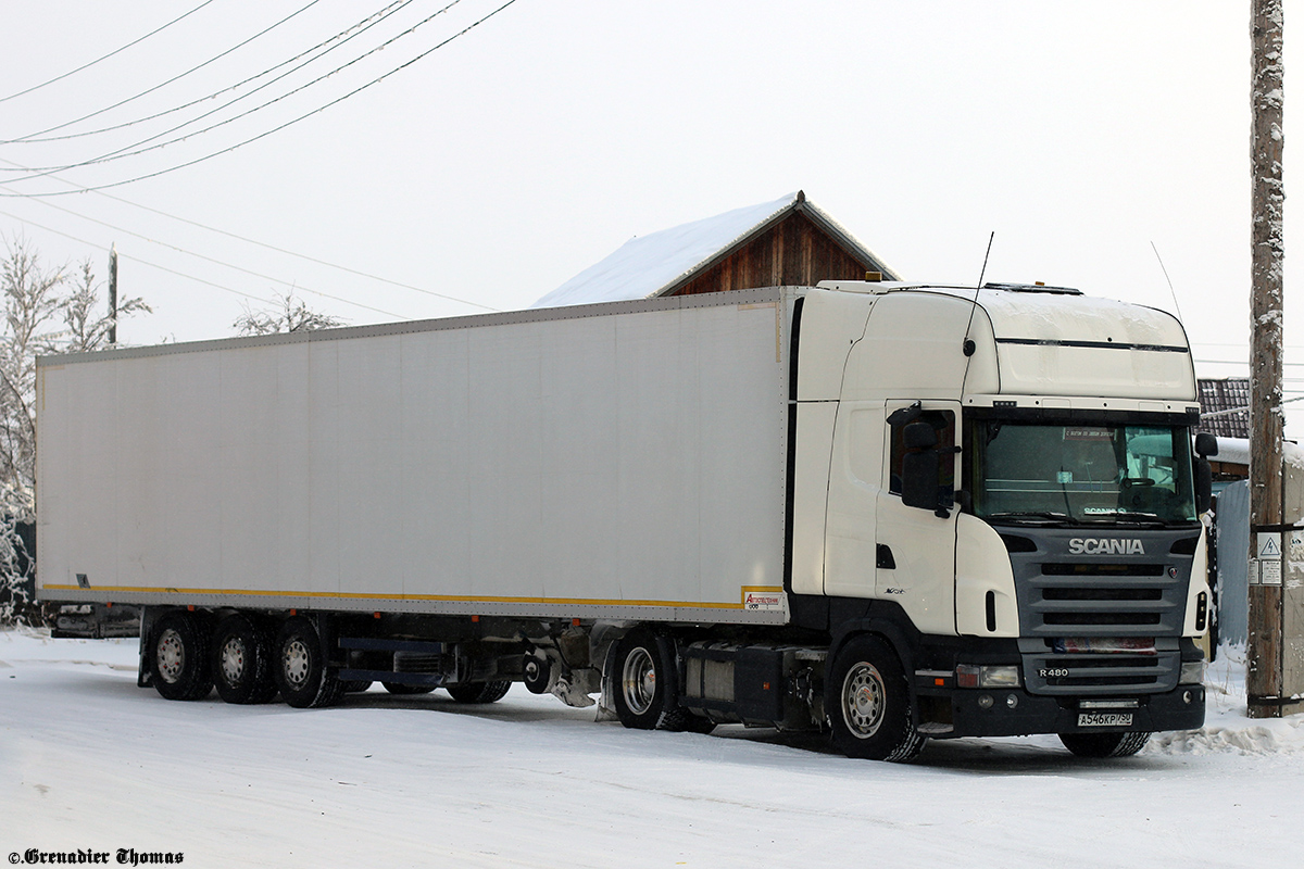 Московская область, № А 546 КР 750 — Scania ('2004) R480