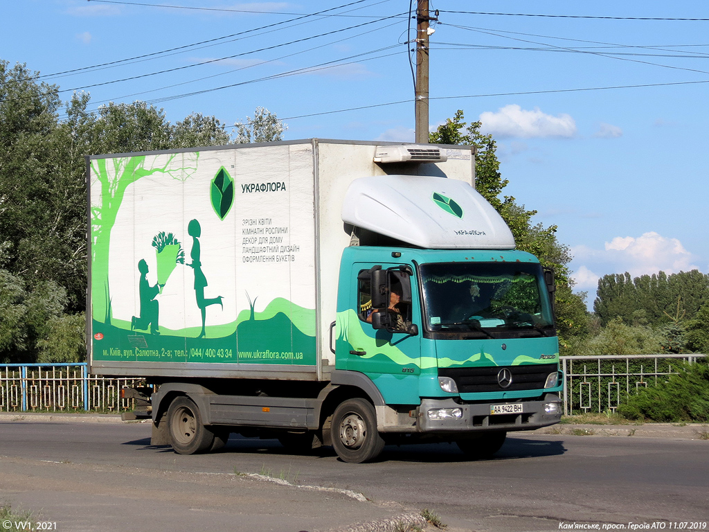 Киев, № АА 9422 ВН — Mercedes-Benz Atego 815