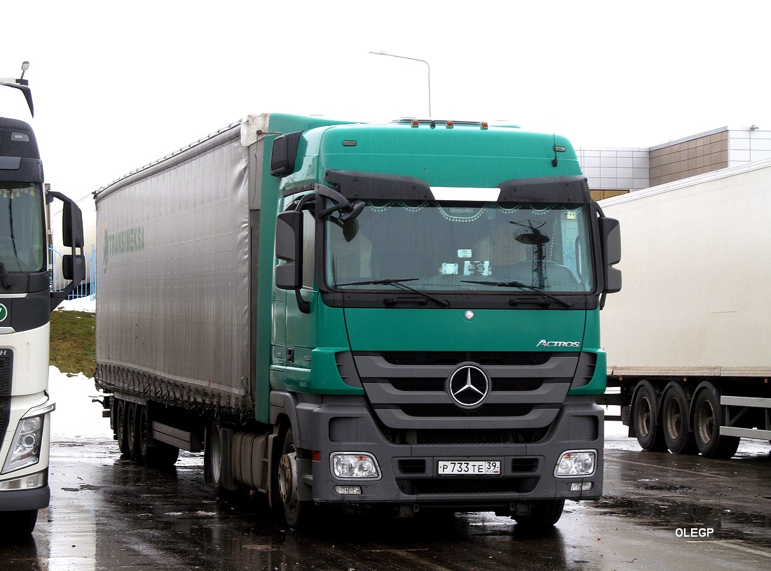 Калининградская область, № Р 733 ТЕ 39 — Mercedes-Benz Actros ('2009) 1844