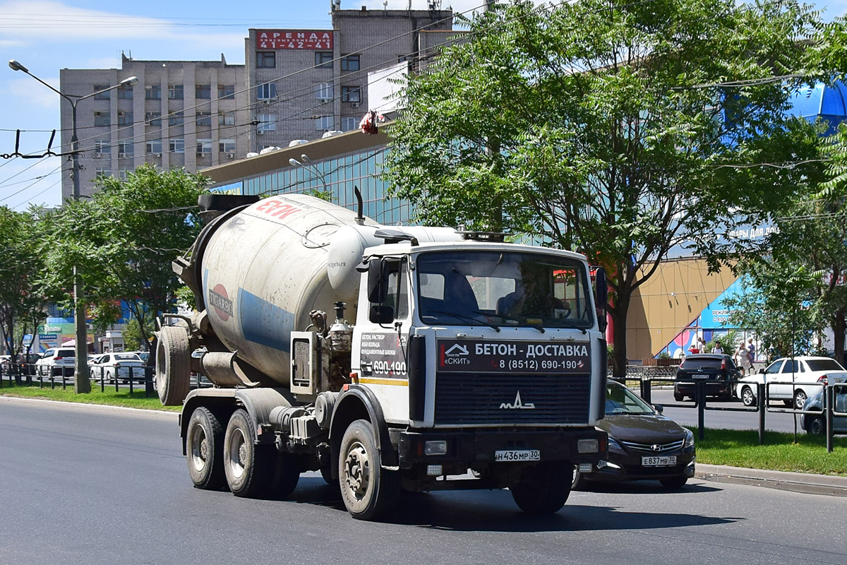 Астраханская область, № Н 436 МР 30 — МАЗ-5516A5