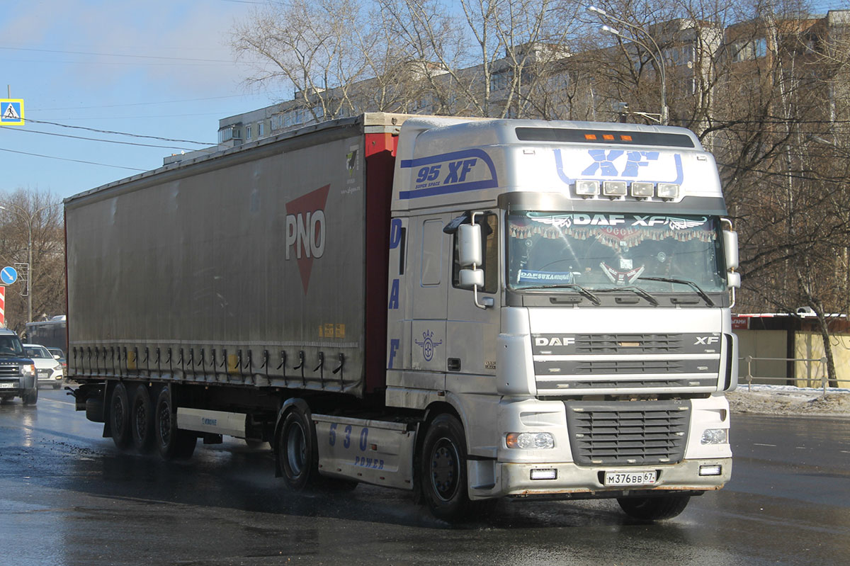 Смоленская область, № М 376 ВВ 67 — DAF XF95 FT