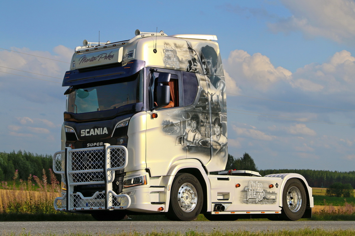 Словакия, № TS-500BN — Scania ('2016) S650