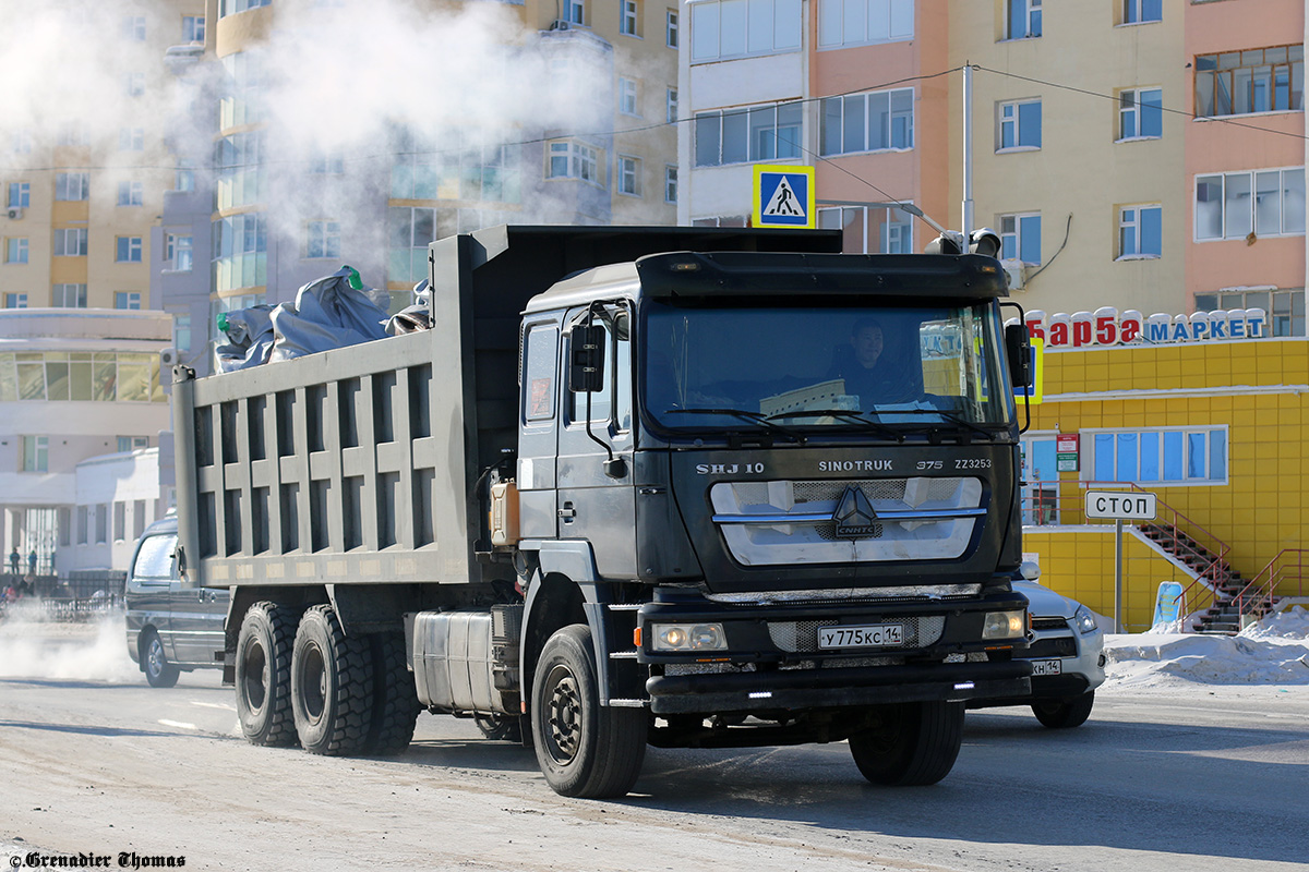 Саха (Якутия), № У 775 КС 14 — Sinotruk SHJ10 Hoka