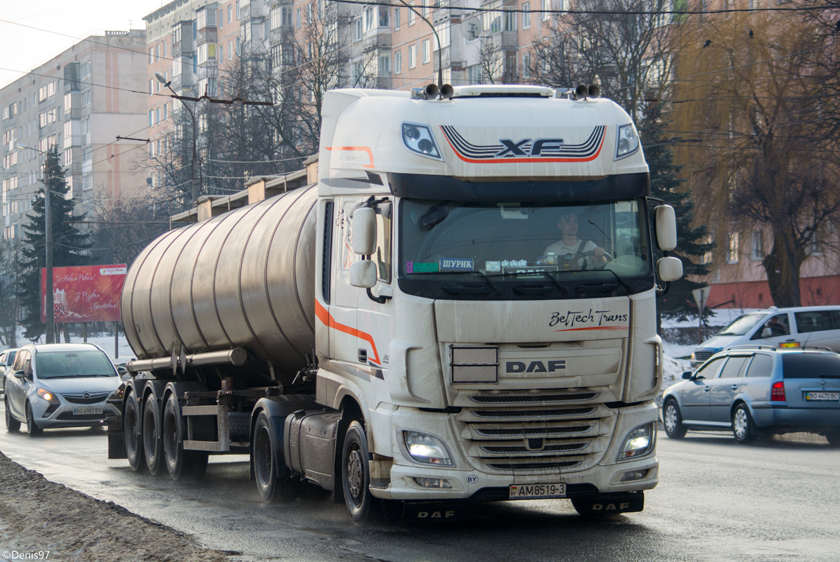 Гомельская область, № АМ 8519-3 — DAF XF Euro6 FT