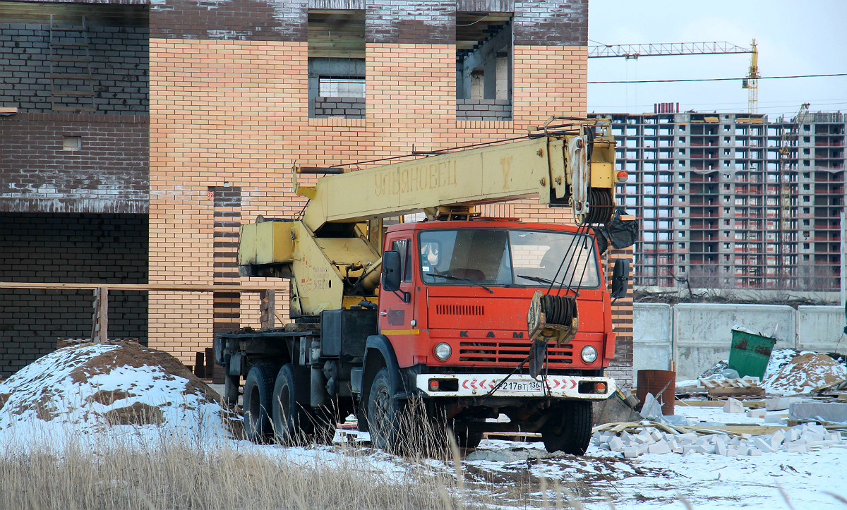 Воронежская область, № Р 217 ВТ 136 — КамАЗ-53213