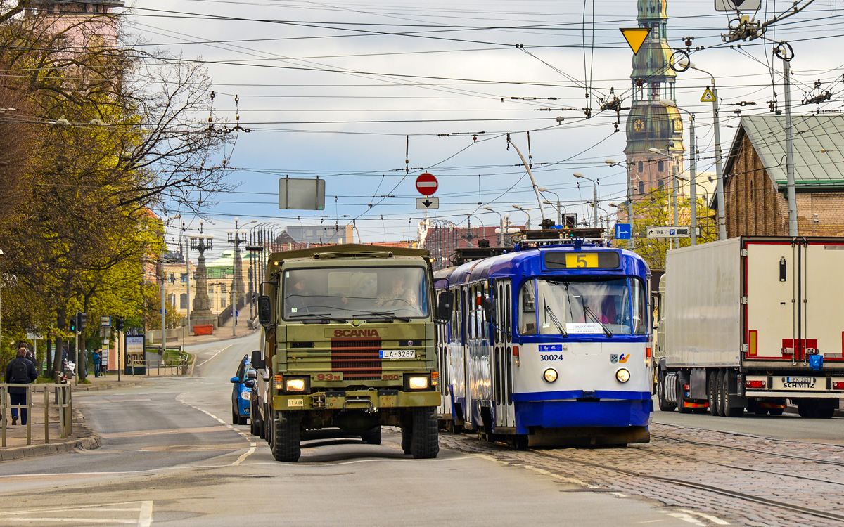 Латвия, № LA-3267 — Scania (II) P93M