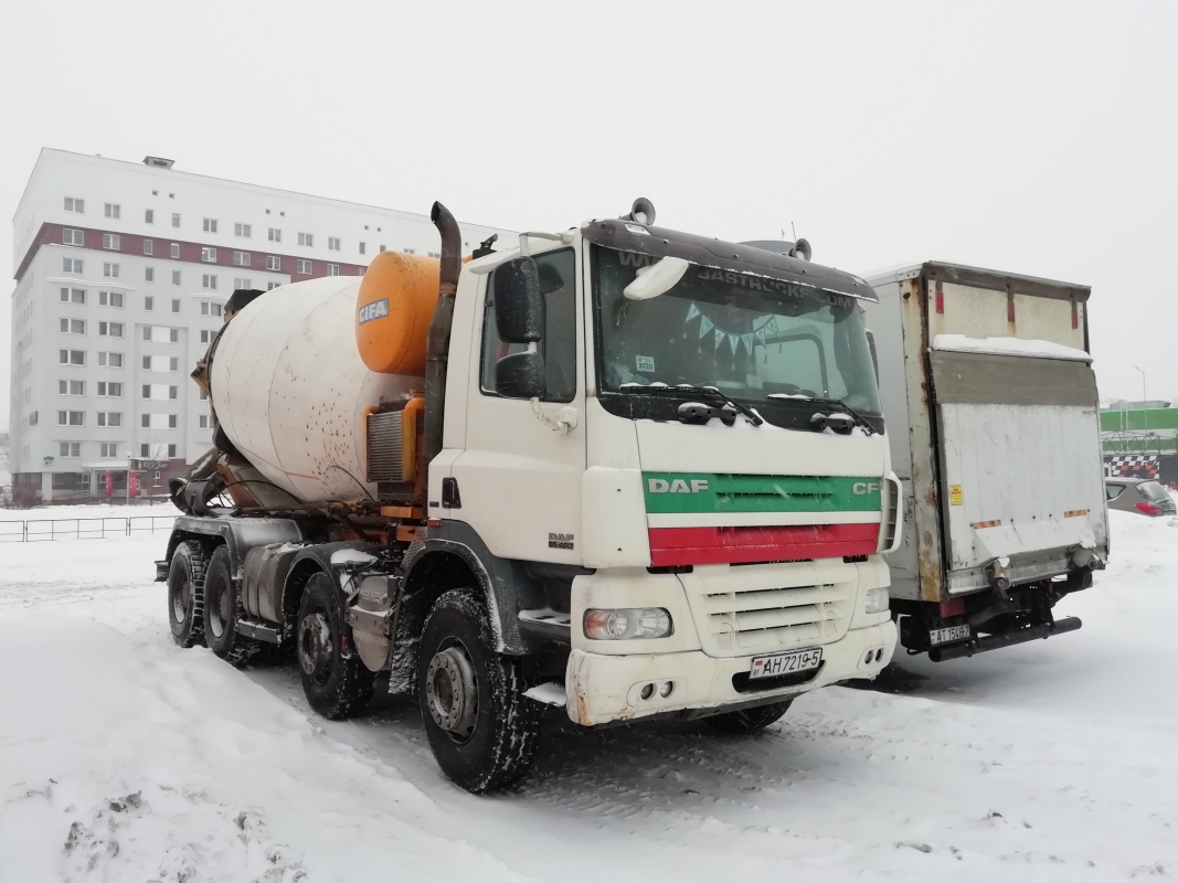 Минская область, № АН 7219-5 — DAF CF85 FAD