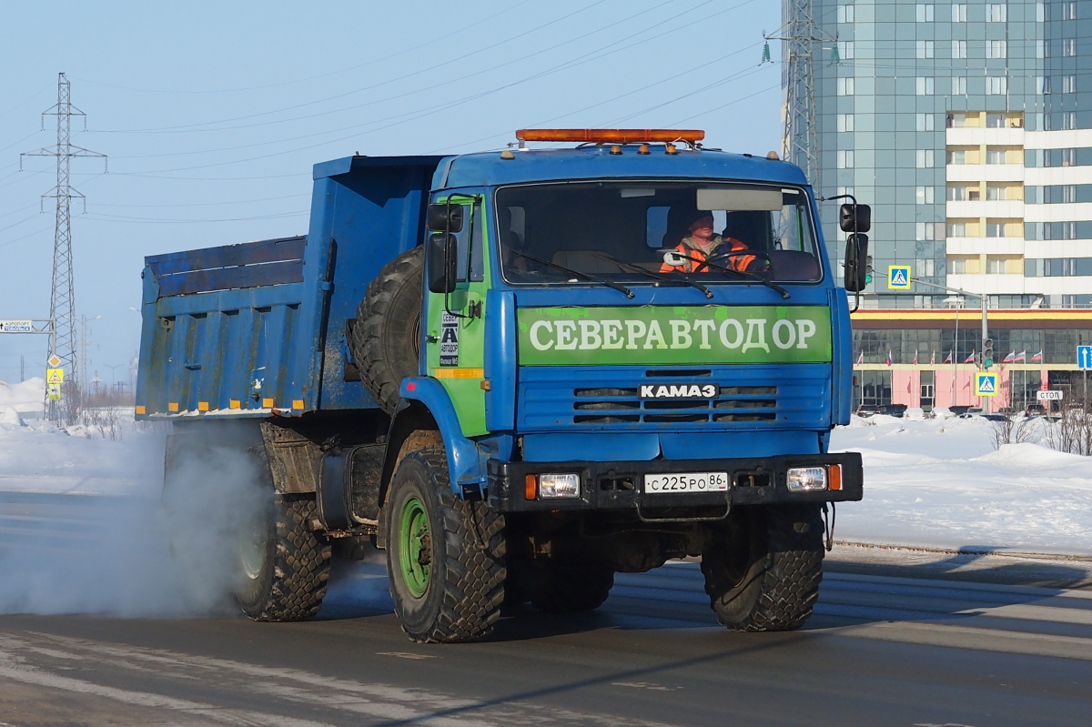 Ханты-Мансийский автоном.округ, № С 225 РО 86 — КамАЗ-43118-10 [43118K]