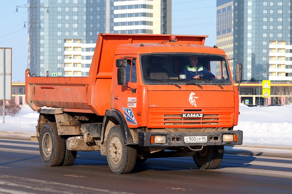 Ханты-Мансийский автоном.округ, № С 900 СР 86 — КамАЗ-43255-A3