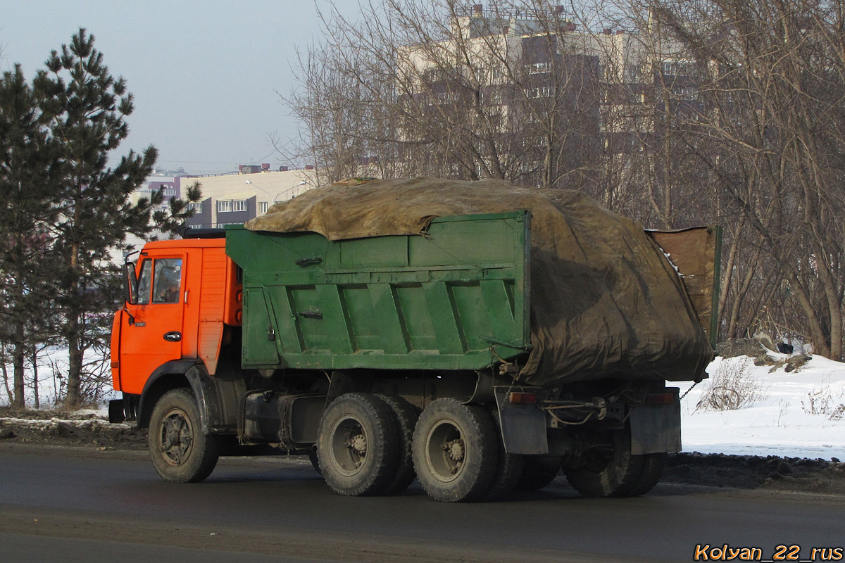 Алтайский край, № Х 761 НС 22 — КамАЗ-55111 [551110]