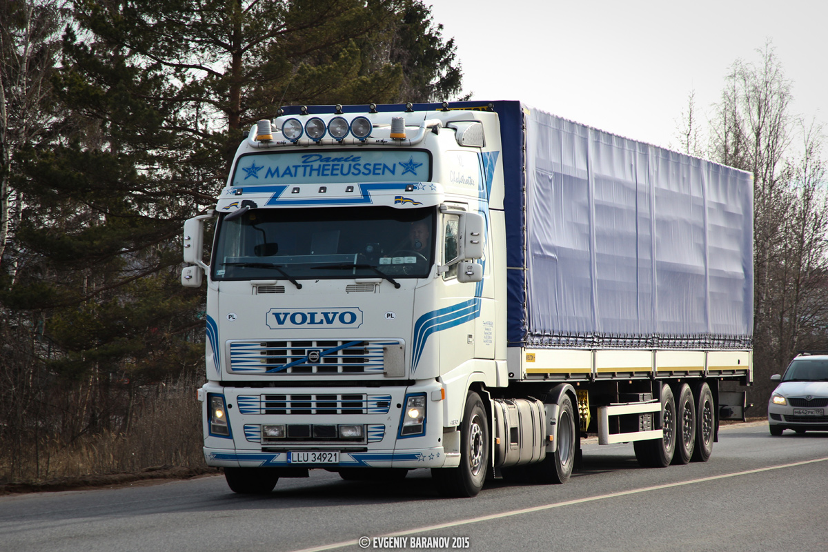 Польша, № LLU 34921 — Volvo ('2002) FH12.480