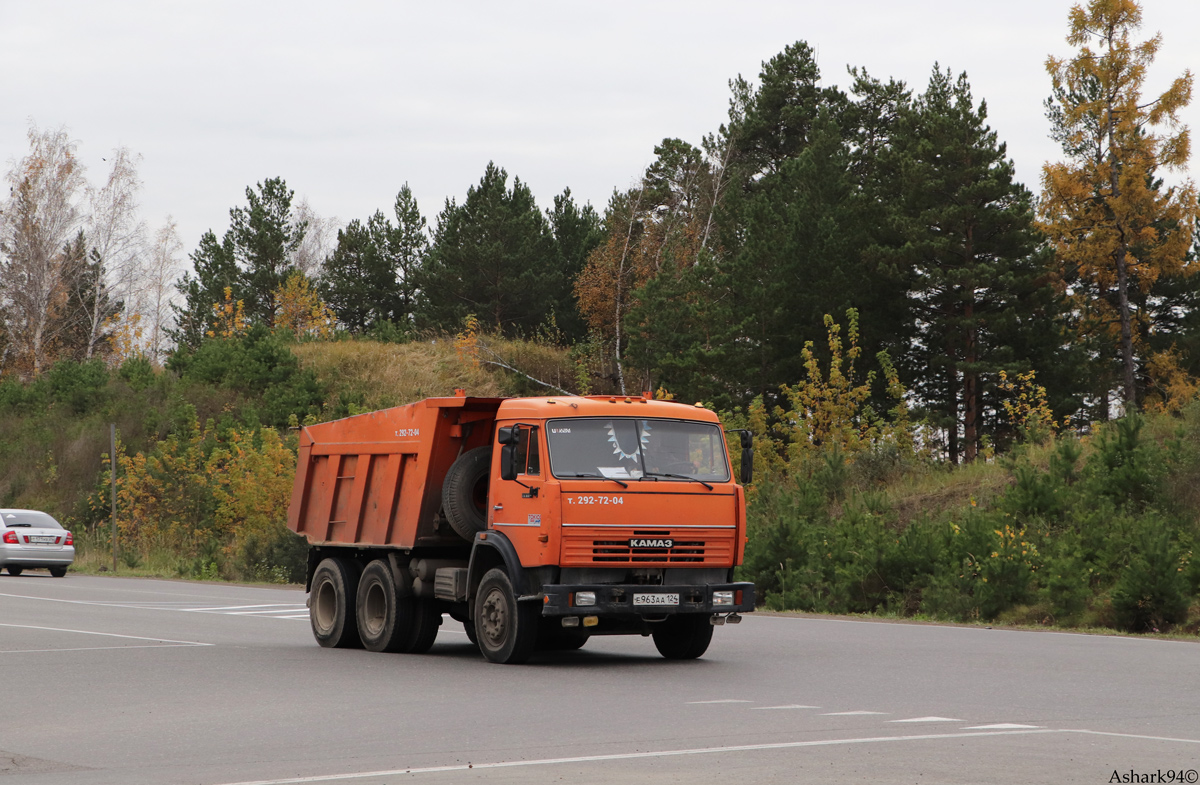 Красноярский край, № Е 963 АА 124 — КамАЗ-65115 [651150]