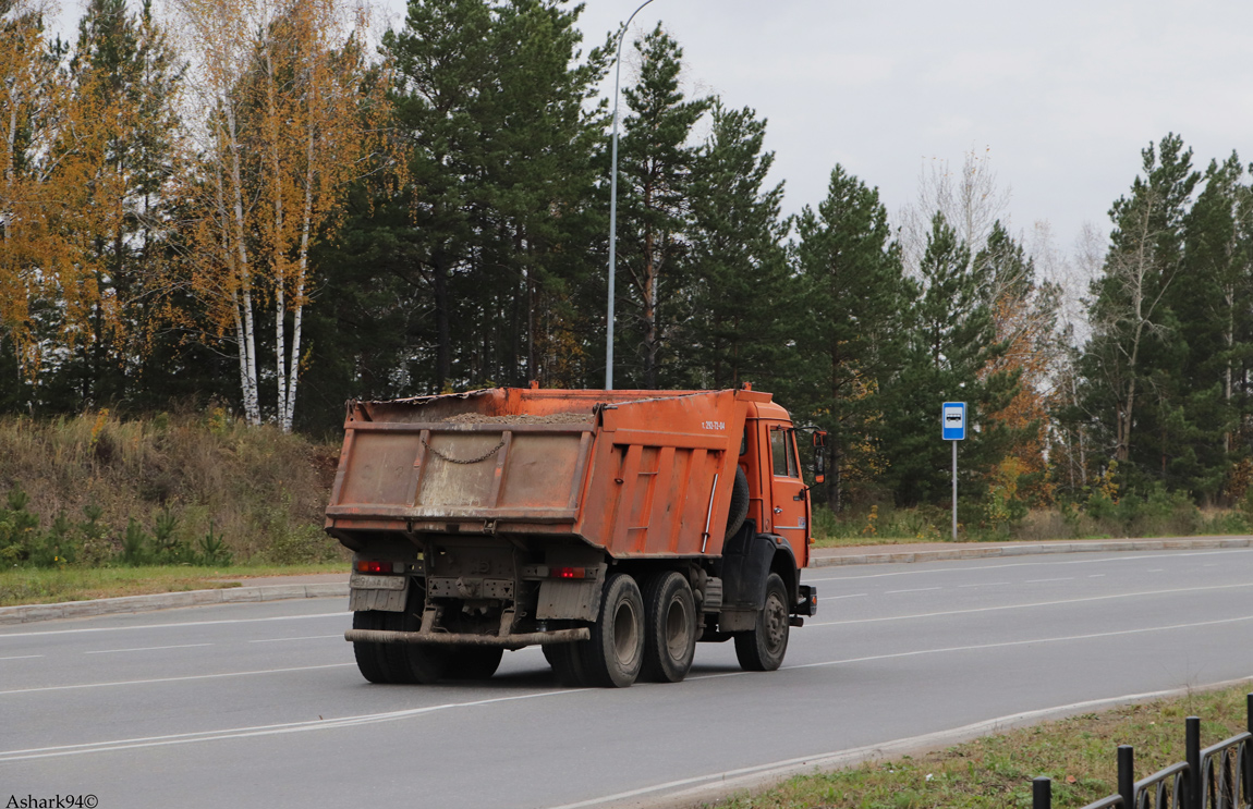 Красноярский край, № Е 963 АА 124 — КамАЗ-65115 [651150]