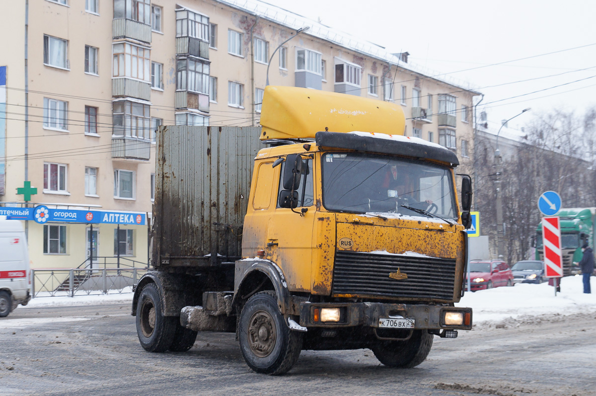 Архангельская область, № К 706 ВХ 29 — МАЗ-54329