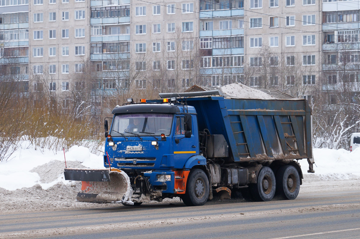 Архангельская область, № М 436 ЕЕ 29 — КамАЗ-6520-43