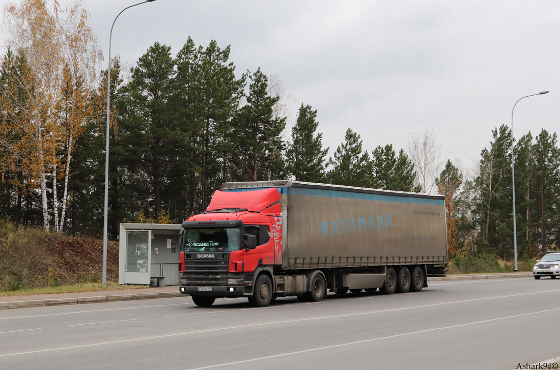 Красноярский край, № А 747 КК 124 — Scania ('1996) P114G